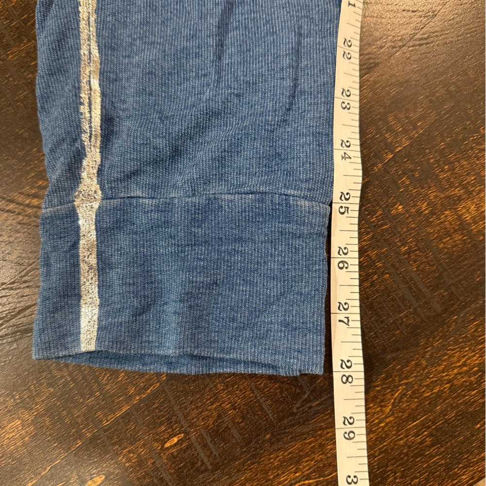 NWT Bella Dahl Tencel Jogger Pants Blue Drawstring Ankle Joggers Medium - Picture 7 of 12